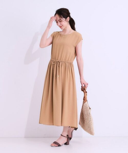 SHOO・LA・RUE / シューラルー ミニ丈・ひざ丈ワンピース | 【S-LL】さらりと1枚で決まる ジャカードワンピース | 詳細1