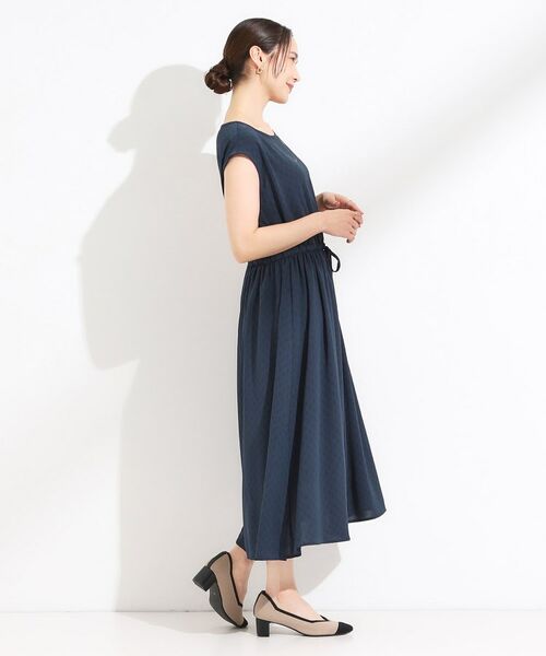 SHOO・LA・RUE / シューラルー ミニ丈・ひざ丈ワンピース | 【S-LL】さらりと1枚で決まる ジャカードワンピース | 詳細10