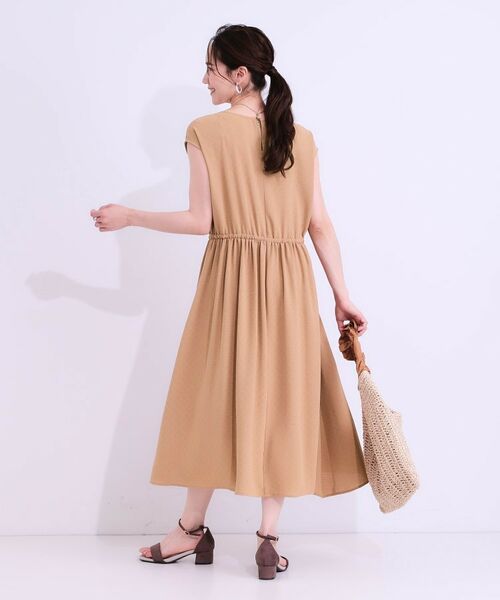 SHOO・LA・RUE / シューラルー ミニ丈・ひざ丈ワンピース | 【S-LL】さらりと1枚で決まる ジャカードワンピース | 詳細2