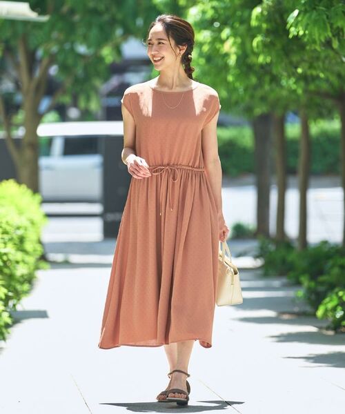 SHOO・LA・RUE / シューラルー ミニ丈・ひざ丈ワンピース | 【S-LL】さらりと1枚で決まる ジャカードワンピース | 詳細21