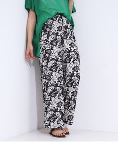 SHOO・LA・RUE / シューラルー パンツ | 【S-LL/ひんやり/選べる2柄】大人のリラックスコーデに プリント柄パンツ