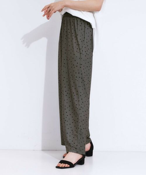 SHOO・LA・RUE / シューラルー パンツ | 【S-LL/ひんやり/選べる2柄】大人のリラックスコーデに プリント柄パンツ | 詳細10