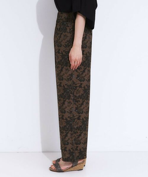 SHOO・LA・RUE / シューラルー パンツ | 【S-LL/ひんやり/選べる2柄】大人のリラックスコーデに プリント柄パンツ | 詳細18