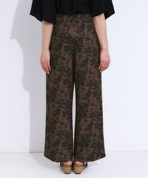 SHOO・LA・RUE / シューラルー パンツ | 【S-LL/ひんやり/選べる2柄】大人のリラックスコーデに プリント柄パンツ | 詳細19