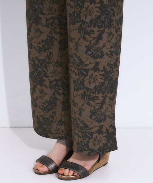 SHOO・LA・RUE / シューラルー パンツ | 【S-LL/ひんやり/選べる2柄】大人のリラックスコーデに プリント柄パンツ | 詳細22