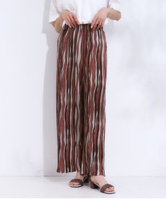 SHOO・LA・RUE / シューラルー パンツ | 【S-LL】さらさら楽ちん プリーツ ワイドパンツ