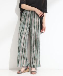 SHOO・LA・RUE / シューラルー パンツ | 【S-LL】さらさら楽ちん プリーツ ワイドパンツ