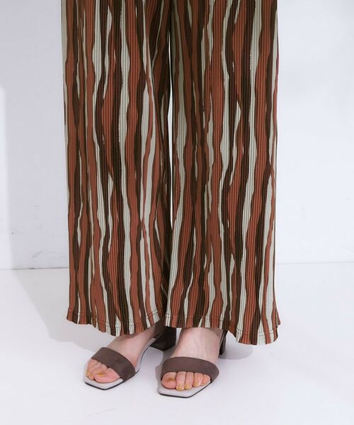 SHOO・LA・RUE / シューラルー パンツ | 【S-LL】さらさら楽ちん プリーツ ワイドパンツ | 詳細30