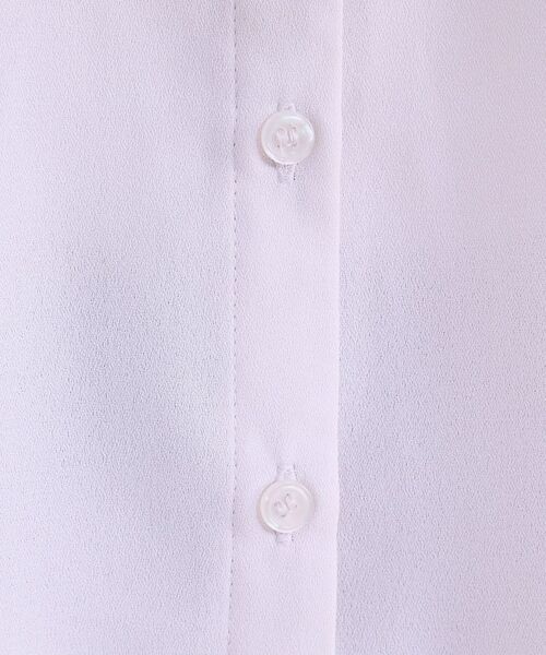 SHOO・LA・RUE / シューラルー シャツ・ブラウス | 【洗える/プチプラ】大人の抜け感をプラスする バンドカラーシャツ | 詳細12