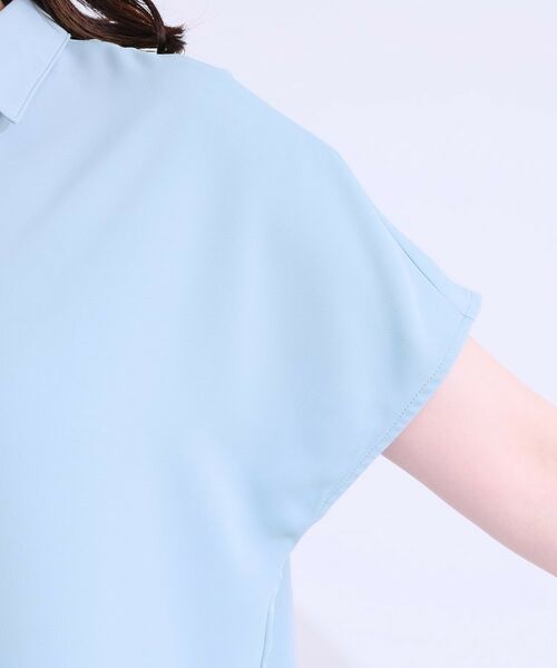 SHOO・LA・RUE / シューラルー シャツ・ブラウス | 【洗える/S-LL/プチプラ】さらっとすっきりきれい見え スキッパーブラウス | 詳細21