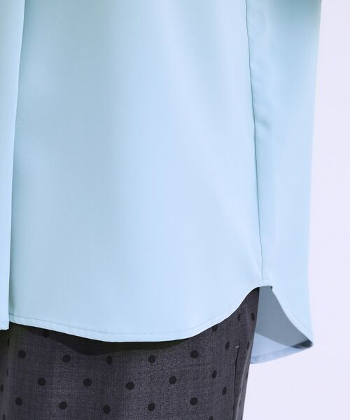 SHOO・LA・RUE / シューラルー シャツ・ブラウス | 【洗える/S-LL/プチプラ】さらっとすっきりきれい見え スキッパーブラウス | 詳細22