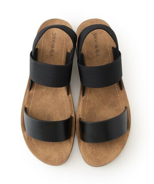 SHOO・LA・RUE / シューラルー サンダル | アンクルゴムフラットサンダル | 詳細4