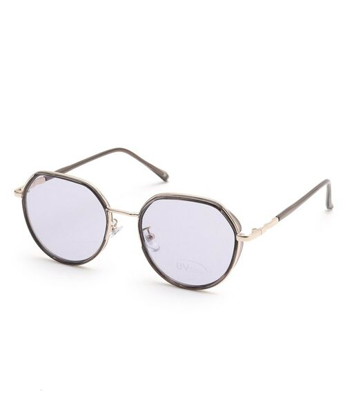 SHOO・LA・RUE / シューラルー サングラス・メガネ | ライトカラークラウンパントサングラス(ライトグレー(011))