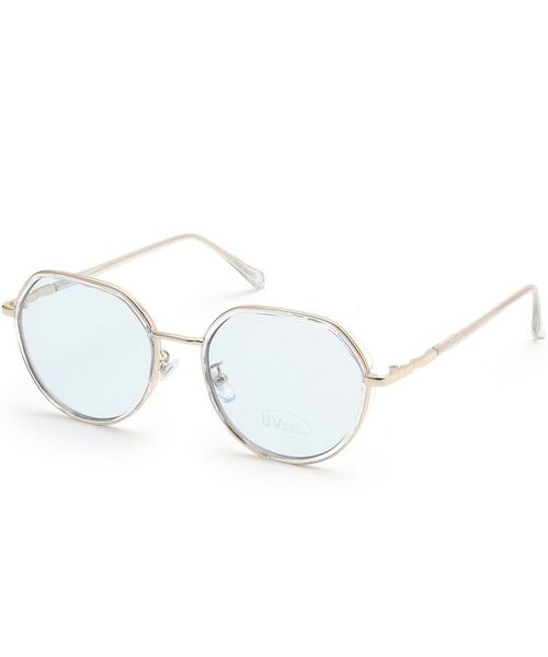 SHOO・LA・RUE / シューラルー サングラス・メガネ | ライトカラークラウンパントサングラス(サックスブルー(090))