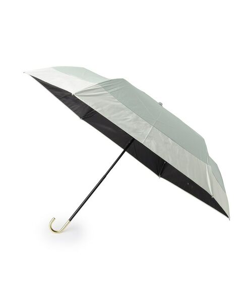 SHOO・LA・RUE / シューラルー 傘 | 【because】【晴雨兼用】バイカラーミニ(グリーン(222))