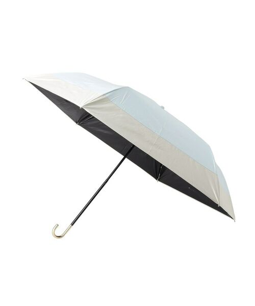 SHOO・LA・RUE / シューラルー 傘 | 【because】【晴雨兼用】バイカラーミニ(サックスブルー(290))