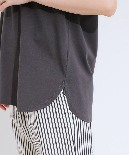 SHOO・LA・RUE / シューラルー カットソー | 【ひんやり/汗ジミ軽減/UVカット】 ロゴプリントノースリーブTシャツ | 詳細18