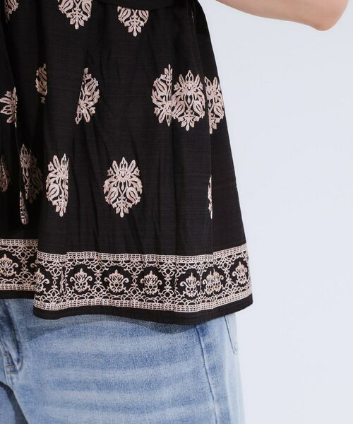 SHOO・LA・RUE / シューラルー カットソー | 【S-LL】スカーフ巻きレイヤード風Tシャツ | 詳細14