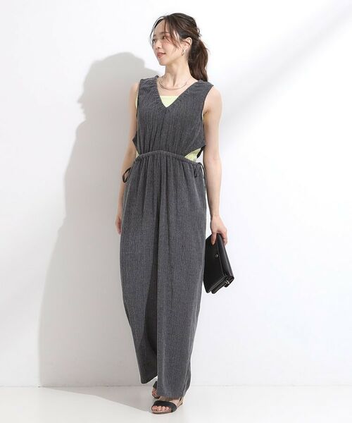 SHOO・LA・RUE / シューラルー サロペット・オールインワン | 【S-LL/前後2WAY】ノースリーブオールインワン | 詳細1