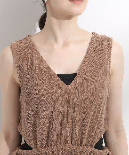 SHOO・LA・RUE / シューラルー サロペット・オールインワン | 【S-LL/前後2WAY】ノースリーブオールインワン | 詳細18