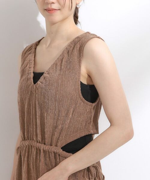 SHOO・LA・RUE / シューラルー サロペット・オールインワン | 【S-LL/前後2WAY】ノースリーブオールインワン | 詳細19