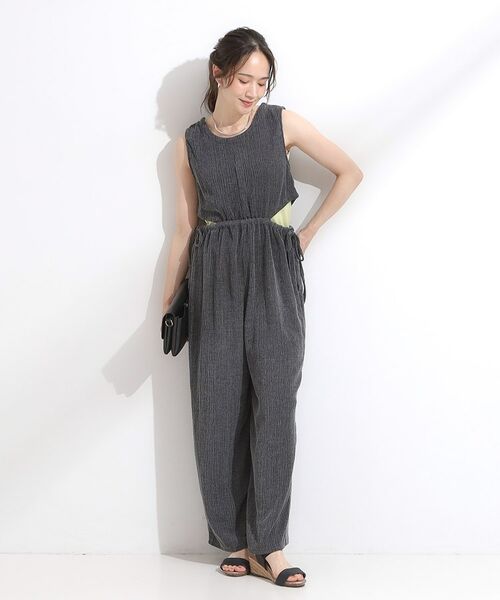 SHOO・LA・RUE / シューラルー サロペット・オールインワン | 【S-LL/前後2WAY】ノースリーブオールインワン | 詳細4