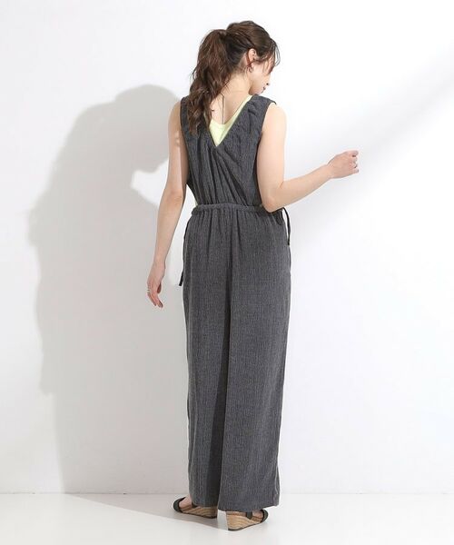 SHOO・LA・RUE / シューラルー サロペット・オールインワン | 【S-LL/前後2WAY】ノースリーブオールインワン | 詳細6