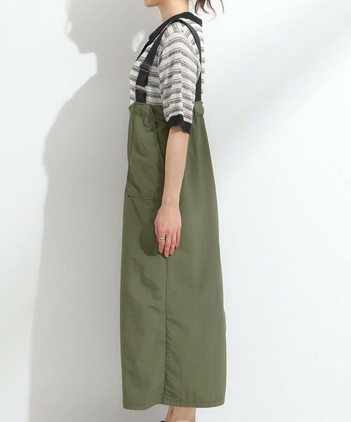 SHOO・LA・RUE / シューラルー ミニ丈・ひざ丈ワンピース | 【S-LL】ナイロンハーフジップジャンスカ | 詳細10