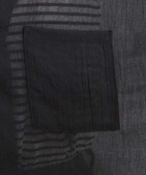 SHOO・LA・RUE / シューラルー シャツ・ブラウス | 程よいシアー感 ポケットドルマン5分袖シャツ | 詳細8