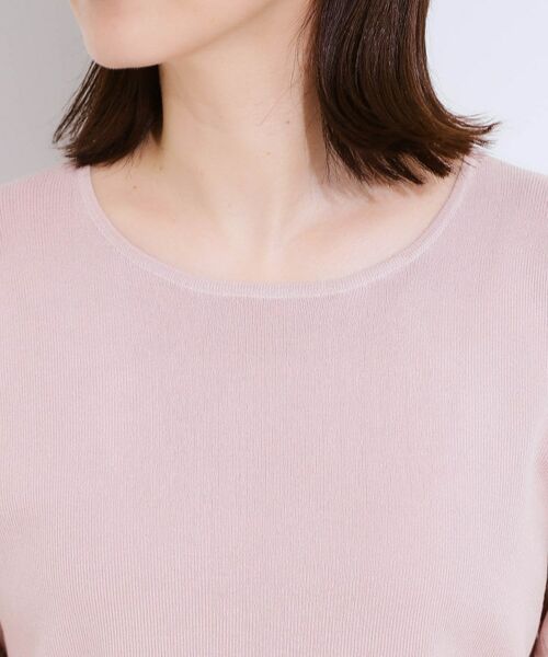 SHOO・LA・RUE / シューラルー ニット・セーター | 【S-LL】大人上品な お袖シアー切り替えニット | 詳細20