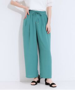 SHOO・LA・RUE / シューラルー パンツ | 【S-LL/ひんやり】さらりと涼やか イージーワイドパンツ