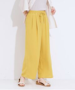SHOO・LA・RUE / シューラルー パンツ | 【S-LL/ひんやり】さらりと涼やか イージーワイドパンツ