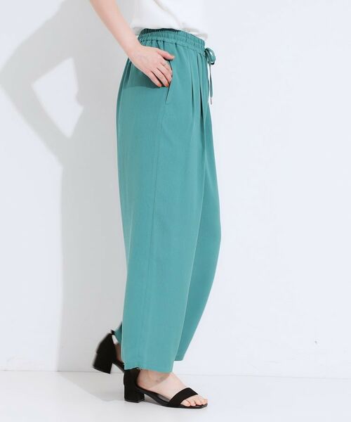 SHOO・LA・RUE / シューラルー パンツ | 【S-LL/ひんやり】さらりと涼やか イージーワイドパンツ | 詳細14