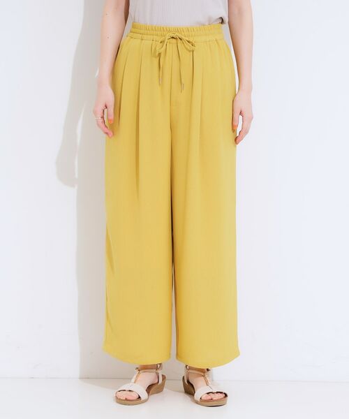 SHOO・LA・RUE / シューラルー パンツ | 【S-LL/ひんやり】さらりと涼やか イージーワイドパンツ | 詳細17
