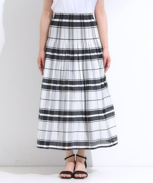 SHOO・LA・RUE / シューラルー ロング・マキシ丈スカート | 【リバーシブル】柄が目を惹く シャーリングフレアスカート | 詳細17