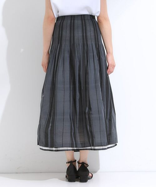 SHOO・LA・RUE / シューラルー ロング・マキシ丈スカート | 【リバーシブル】柄が目を惹く シャーリングフレアスカート | 詳細25