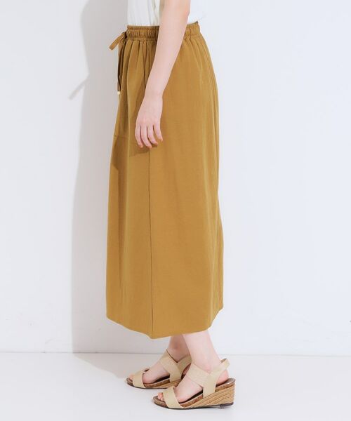 SHOO・LA・RUE / シューラルー スカート | 【セットアップ可/ひんやり】大人カジュアルに ベイカー風デザインスカート | 詳細14