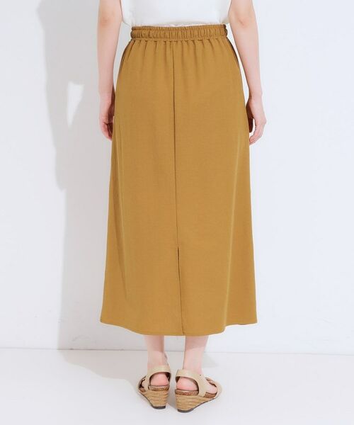 SHOO・LA・RUE / シューラルー スカート | 【セットアップ可/ひんやり】大人カジュアルに ベイカー風デザインスカート | 詳細15