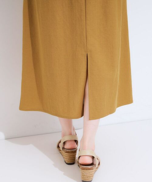 SHOO・LA・RUE / シューラルー スカート | 【セットアップ可/ひんやり】大人カジュアルに ベイカー風デザインスカート | 詳細19