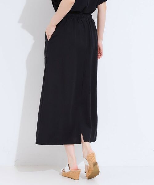 SHOO・LA・RUE / シューラルー スカート | 【セットアップ可/ひんやり】大人カジュアルに ベイカー風デザインスカート | 詳細2