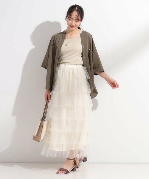 SHOO・LA・RUE / シューラルー シャツ・ブラウス | 【S-LL】大人の抜け感 ビックポケット Vネックシャツ | 詳細23