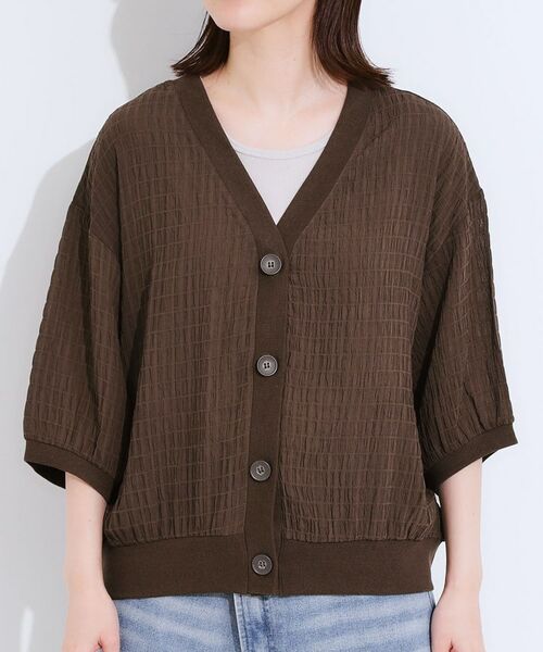 SHOO・LA・RUE / シューラルー カーディガン・ボレロ | 【S-LL】ふわっとしたフォルムが魅力 Vネックカーディガン | 詳細13