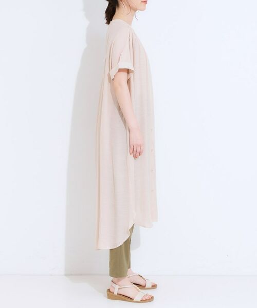 SHOO・LA・RUE / シューラルー ミニ丈・ひざ丈ワンピース | 【洗える/S-LL/ひんやり】ふんわり軽やかに 前あきロングシャツ | 詳細18