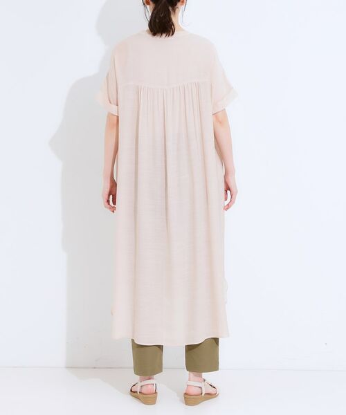 SHOO・LA・RUE / シューラルー ミニ丈・ひざ丈ワンピース | 【洗える/S-LL/ひんやり】ふんわり軽やかに 前あきロングシャツ | 詳細19