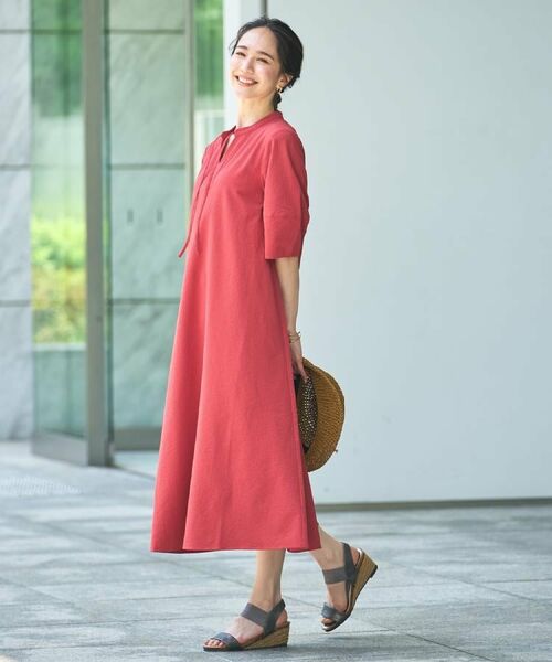 SHOO・LA・RUE / シューラルー ミニ丈・ひざ丈ワンピース | 一枚で着映え お袖ランタンワンピース | 詳細25