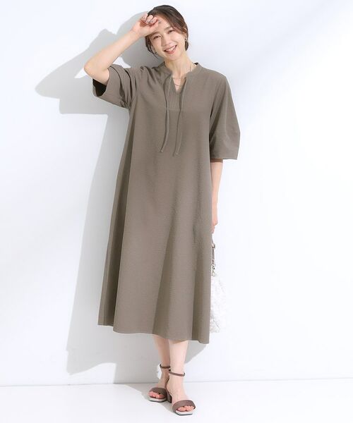 SHOO・LA・RUE / シューラルー ミニ丈・ひざ丈ワンピース | 一枚で着映え お袖ランタンワンピース | 詳細3