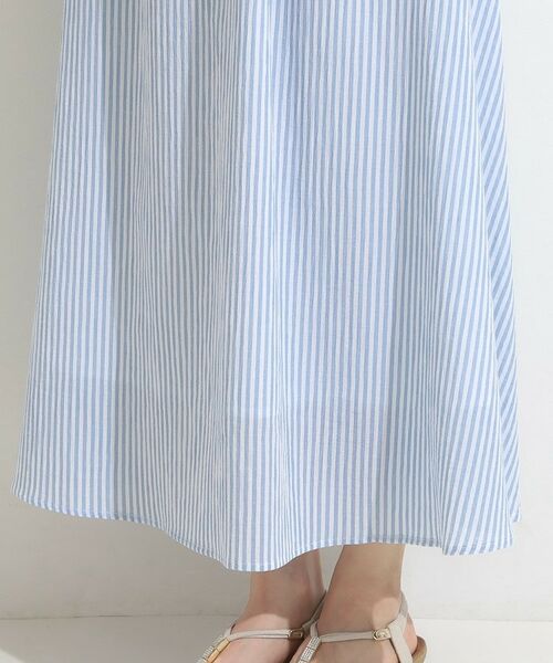SHOO・LA・RUE / シューラルー ロング・マキシ丈スカート | ふんわり軽やか ストライプギャザースカート | 詳細22