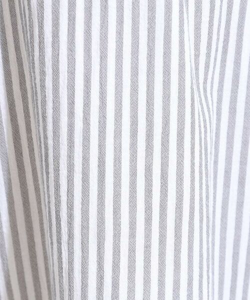 SHOO・LA・RUE / シューラルー ロング・マキシ丈スカート | ふんわり軽やか ストライプギャザースカート | 詳細4
