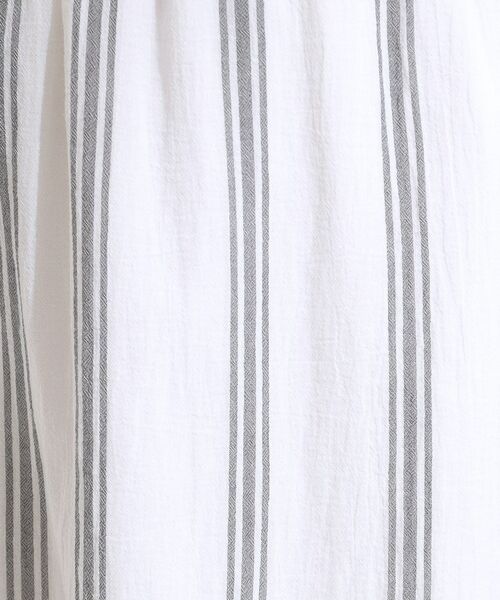 SHOO・LA・RUE / シューラルー ロング・マキシ丈スカート | ふんわり軽やか ストライプギャザースカート | 詳細8