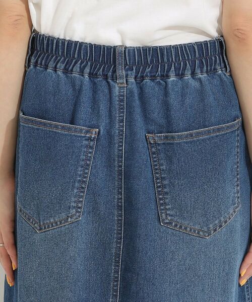 SHOO・LA・RUE / シューラルー デニムスカート | 【洗える/S-LL】大人カジュアル デニムロングスカート | 詳細13